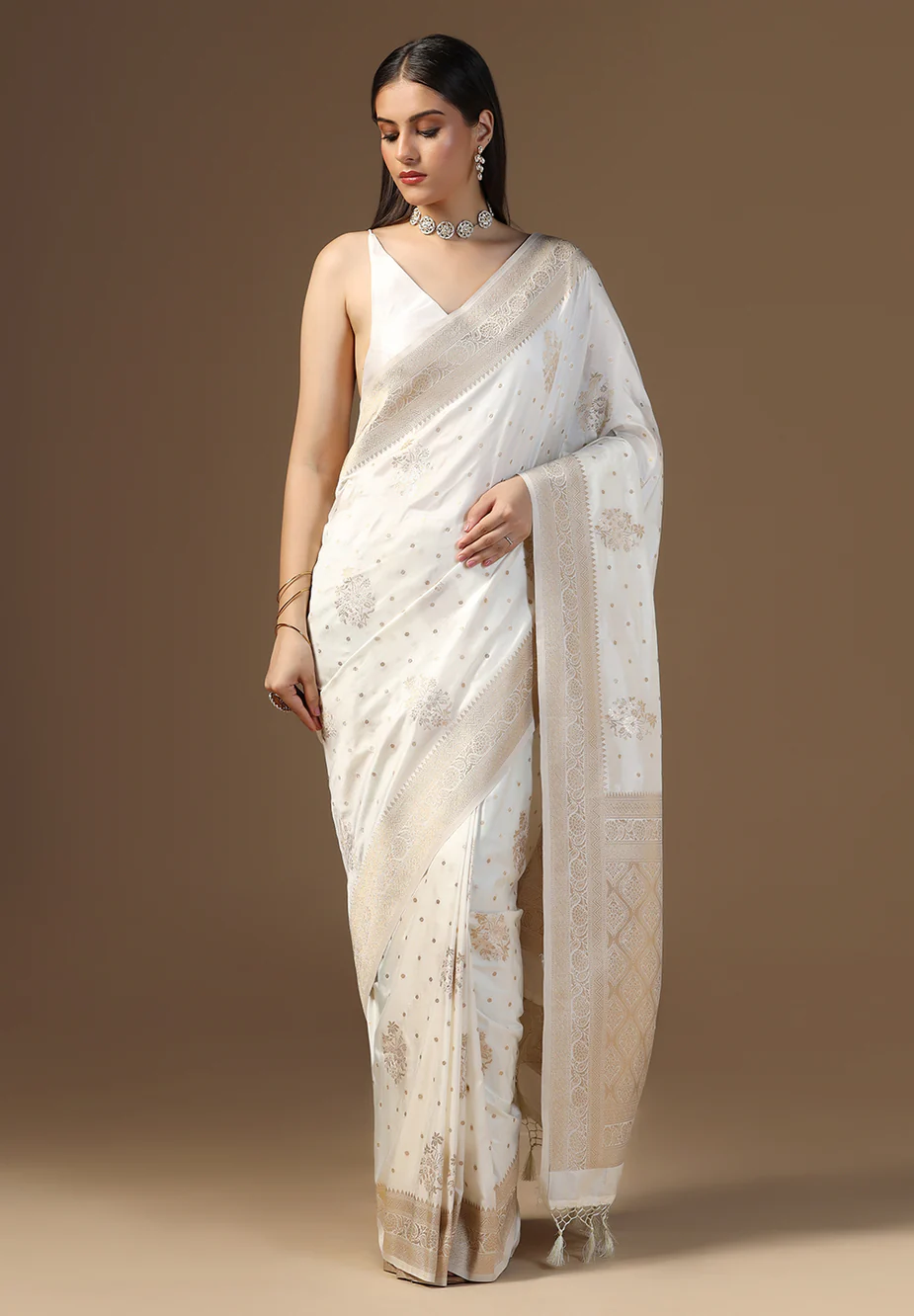 Satin Shine Designer Saree
